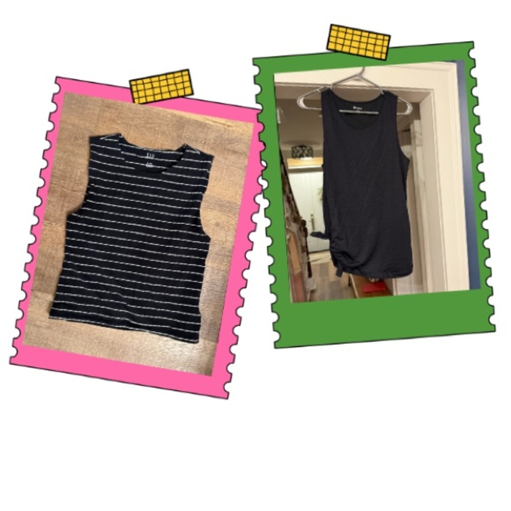 Women’s BLACK Tank Tops (2)